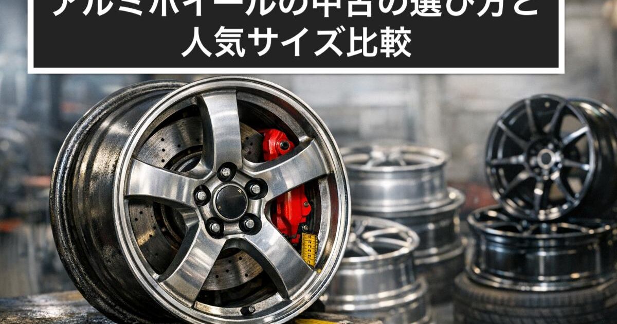 アルミホイールの中古の選び方と人気サイズ比較 | ブログ | タイヤ交換 